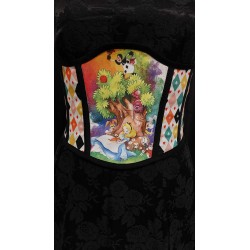 serre-taille corset alice au pays des merveilles disney pop culture