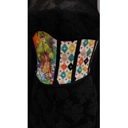 serre-taille corset alice au pays des merveilles disney pop culture