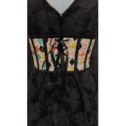 serre-taille corset alice au pays des merveilles disney pop culture
