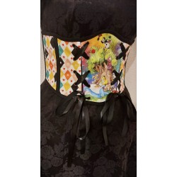 serre-taille corset alice au pays des merveilles disney pop culture