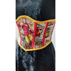 serre-taille corset iron man bd marvel pop culture