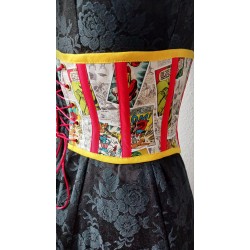 serre-taille corset iron man bd marvel pop culture