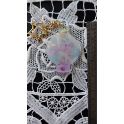 porte-clés acrylique holographique pokemon Ponyta de Galar très mignon