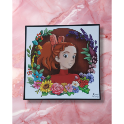 illustration dessin print ghibli arrietty