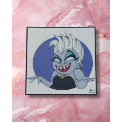 illustration dessin print disney villains méchant ursula la petite sirène