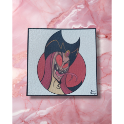 illustration dessin print disney villains méchant jafar aladdin