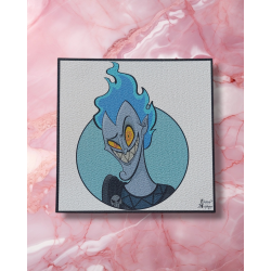 illustration dessin print disney villains méchant hadès hercule