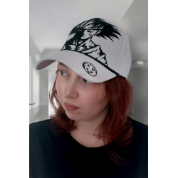 casquette peinte dragon ball son goku
