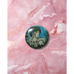 badge san de princesse mononoké de ghibli