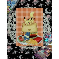 Ronflex Burger pour Pikachu...